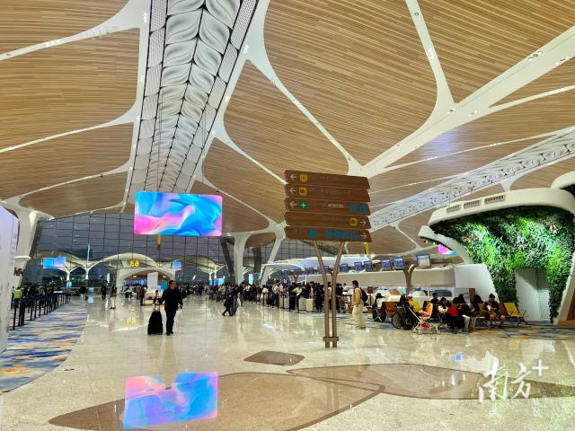 白云機場T3投運一個月接待打卡旅客10萬人次。