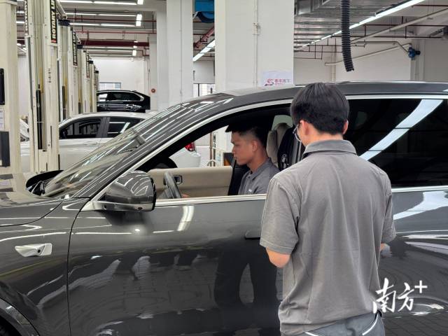 記者親歷“粵車南下”查驗