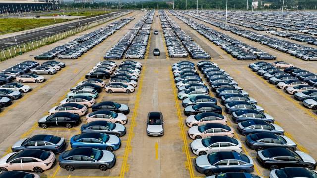 小鵬汽車肇慶工廠。王振宇 攝 