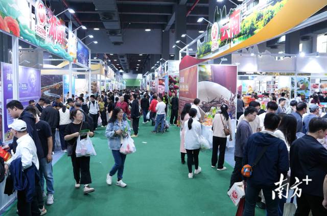 “入灣出海 共創(chuàng)‘食’機”——粵港澳農(nóng)產(chǎn)品及食品產(chǎn)業(yè)招商推介交流活動現(xiàn)場