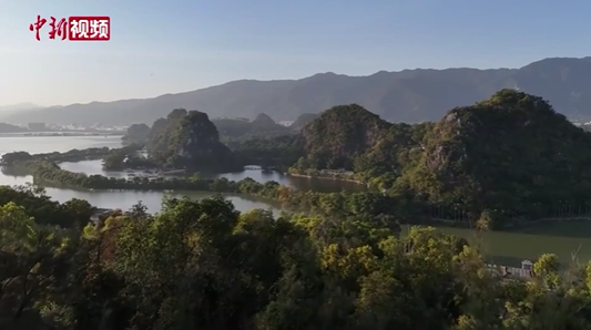 廣東肇慶打造巖前綠美點：讓居民“抬頭見綠、出門即景”