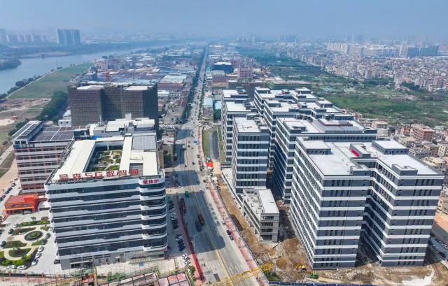 中山智能家電產業園（大岑片區）“工改”項目。 南方+ 葉志文 拍攝