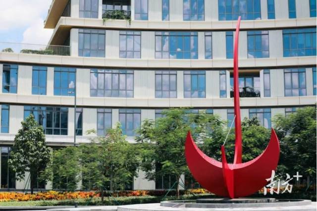 香港科技大學（廣州）校園圖景。