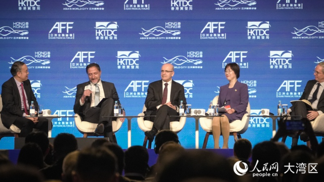 第19屆亞洲金融論壇26日在香港開幕。人民網(wǎng) 吳宇揚(yáng)揚(yáng)攝