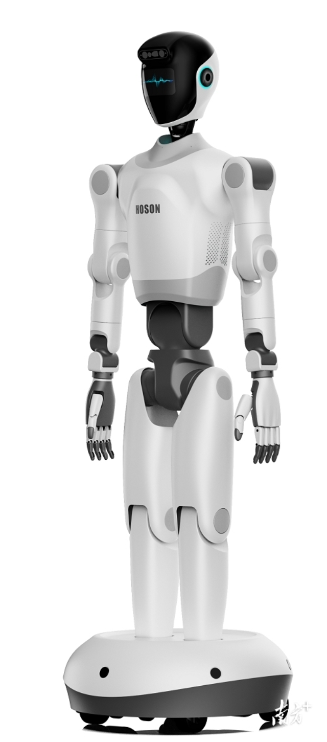 中山產(chǎn)機器人。 受訪者 供圖