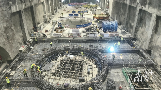 廣東肇慶浪江抽水蓄能電站總長超19公里的地下洞室群全面開挖完成