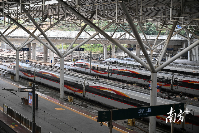 廣深港高鐵。通訊員供圖