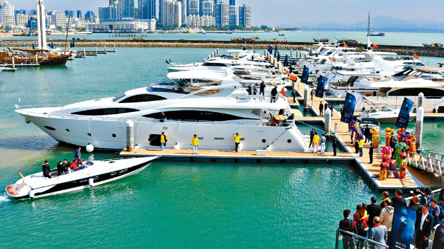 深圳灣游艇會。圖片來源：南方+。