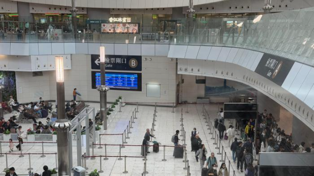 西九龍站(資料圖)。田恬 攝